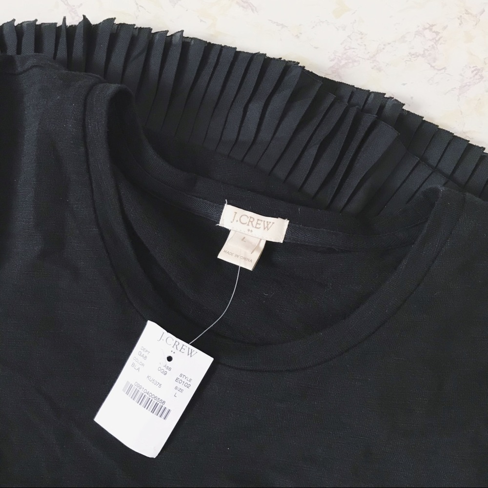 J. Crew Ruffle Sweatshirt - Picture 5 of 6